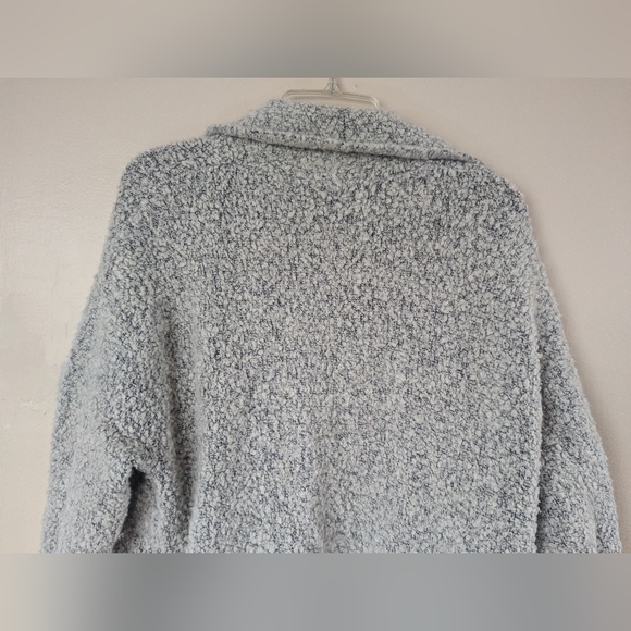 LOFT Wool & Alpaca Blend Long Oversized Cardigan Sweater, Gray (SIZE XS/S) - Picture 10 of 13